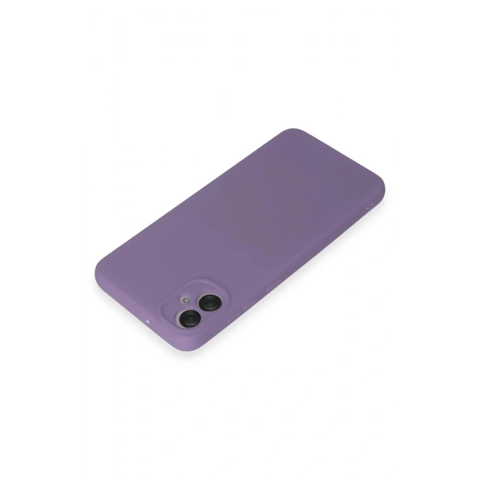 HarmonyAura  Samsung Galaxy A05 Kılıf First Silikon - Lila