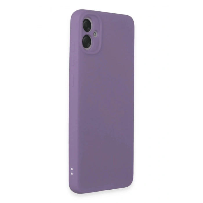 HarmonyAura  Samsung Galaxy A05 Kılıf First Silikon - Lila