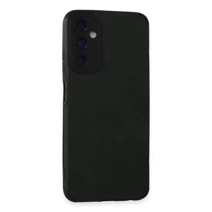 HarmonyAura  Samsung Galaxy A05s Kılıf Loop Deri Silikon - Yeşil