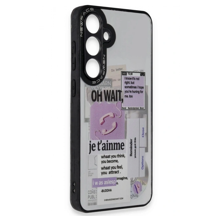 HarmonyAura  Samsung Galaxy A05s Kılıf Mirror Desenli Kapak - Mirror - 4