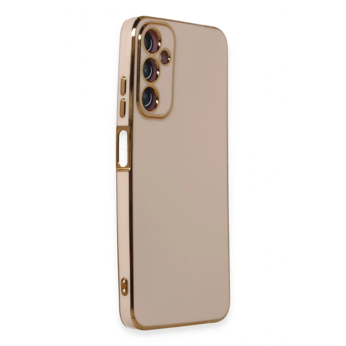 HarmonyAura  Samsung Galaxy A05s Kılıf Volet Silikon - Pembe