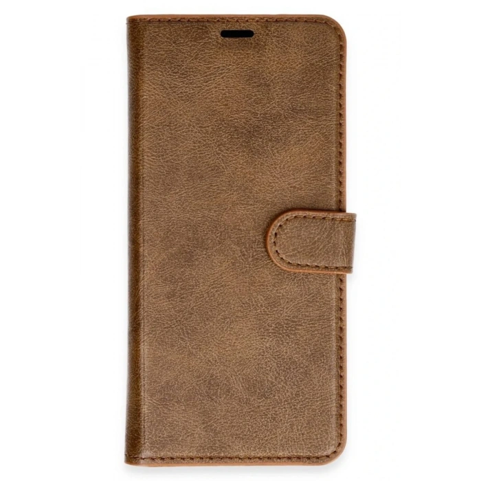 HarmonyAura  Samsung Galaxy A06 Kılıf Trend S Plus Kapaklı Kılıf - Taba