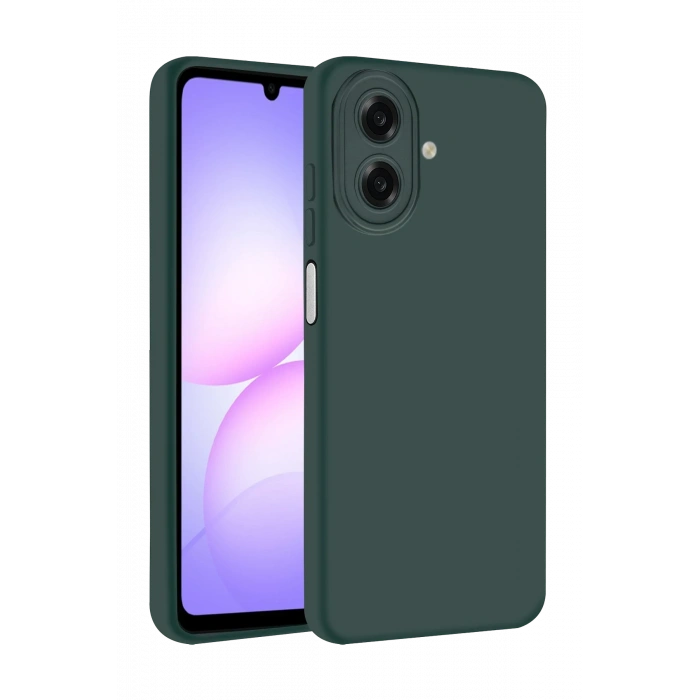 HarmonyAura Samsung Galaxy A07 4G First Silikon - Koyu Yeşil