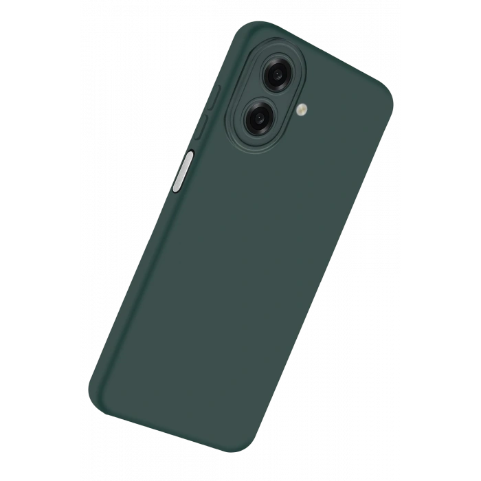 HarmonyAura Samsung Galaxy A07 4G First Silikon - Koyu Yeşil