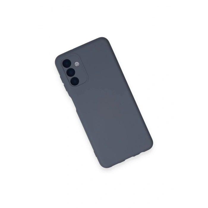 HarmonyAura  Samsung Galaxy A14 4g Kılıf Nano Içi Kadife Silikon - Gri