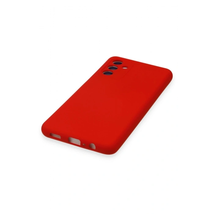 HarmonyAura  Samsung Galaxy A14 4g Kılıf Nano Içi Kadife Silikon - Kırmızı