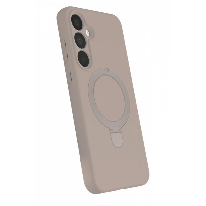 HarmonyAura Samsung Galaxy A16 5G Regal Magsafe Standlı Kapak - Çöl Titanyum