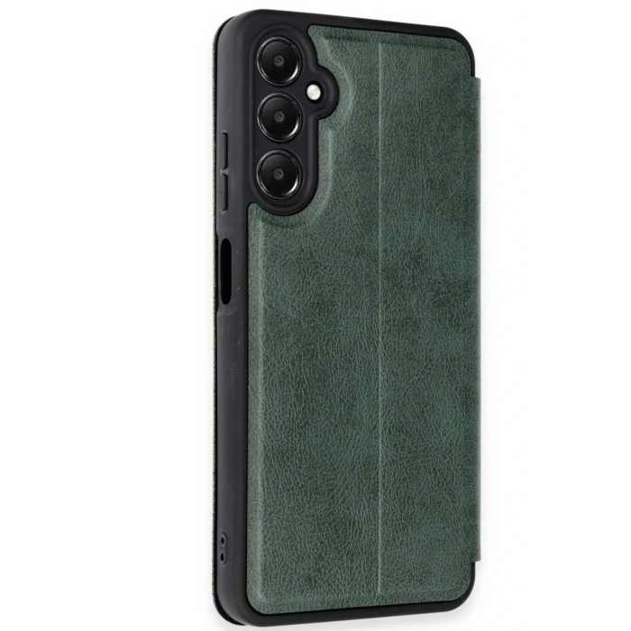 HarmonyAura Samsung Galaxy A17 5G Flip Cover - Yeşil