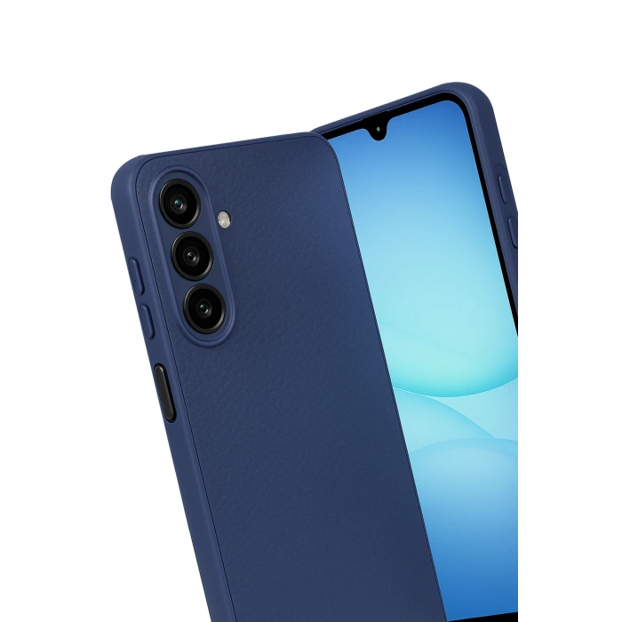 HarmonyAura Samsung Galaxy A17 5G Thermax Silikon Kılıf - Lacivert