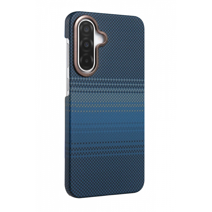 HarmonyAura Samsung Galaxy A17 5G Vega Magsafe Kapak - Mavi