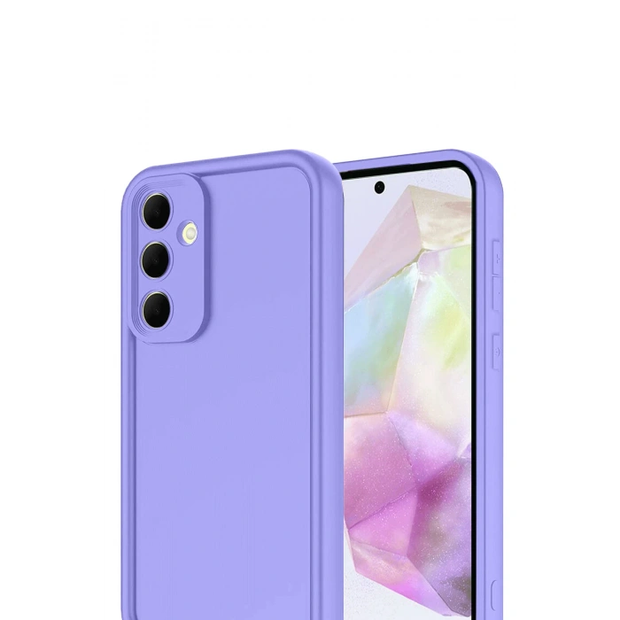 HarmonyAura Samsung Galaxy A17 5G Viera Silikon - Lila