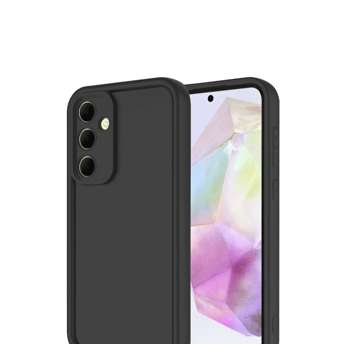 HarmonyAura Samsung Galaxy A17 5G Viera Silikon - Siyah