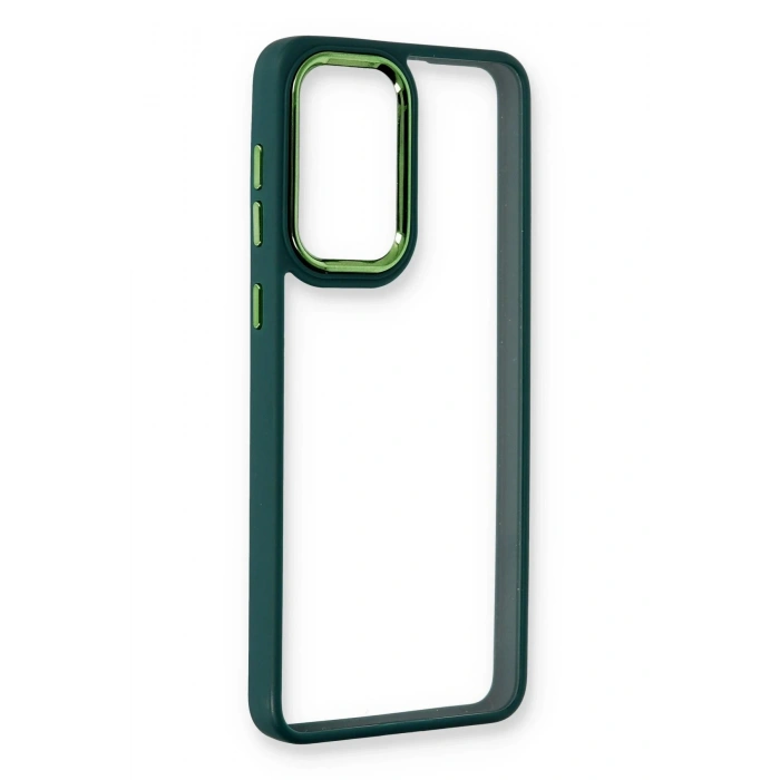 HarmonyAura  Samsung Galaxy A23 4g Kılıf Dora Kapak - Haki Yeşil