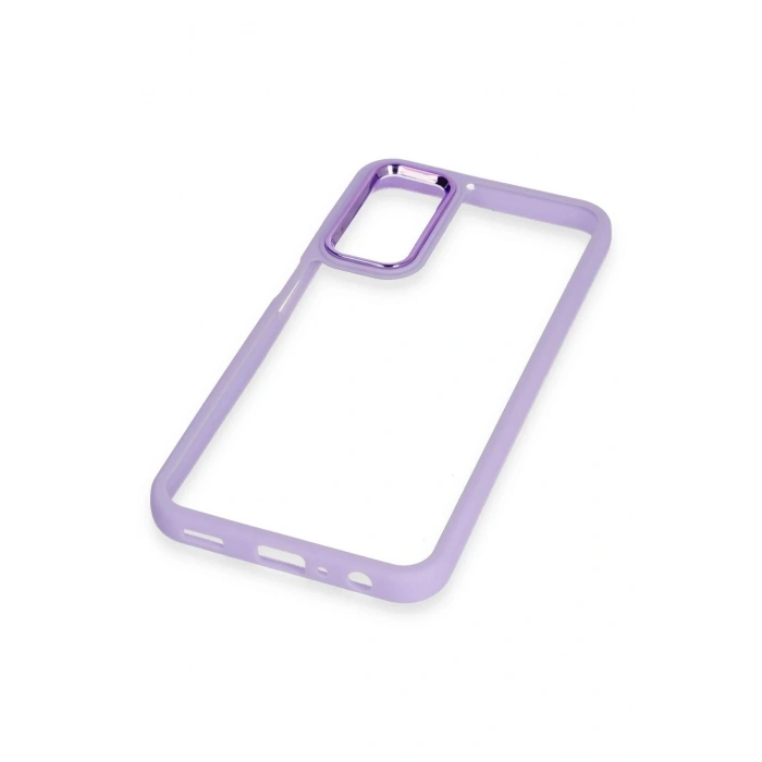 HarmonyAura  Samsung Galaxy A24 4g Kılıf Dora Kapak - Lila