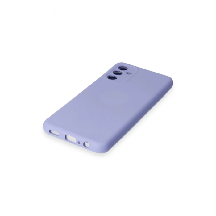 HarmonyAura  Samsung Galaxy A24 4g Kılıf Nano Içi Kadife Silikon - Lila