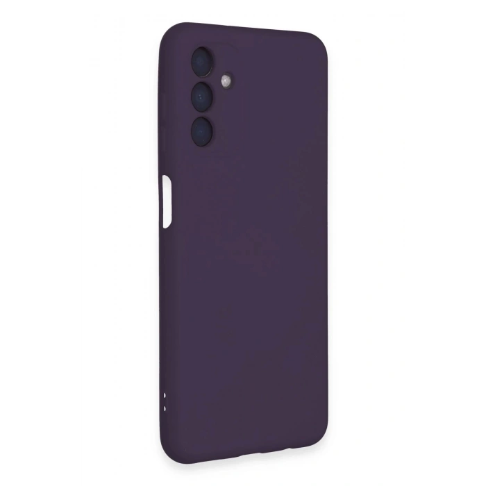 HarmonyAura  Samsung Galaxy A24 4g Kılıf Nano Içi Kadife Silikon - Mor