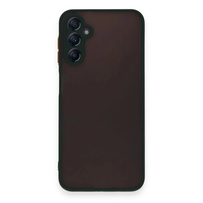 HarmonyAura  Samsung Galaxy A25 5g Kılıf Montreal Silikon Kapak - Yeşil