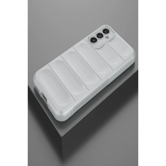 HarmonyAura  Samsung Galaxy A25 5g Kılıf Optimum Silikon - Krem