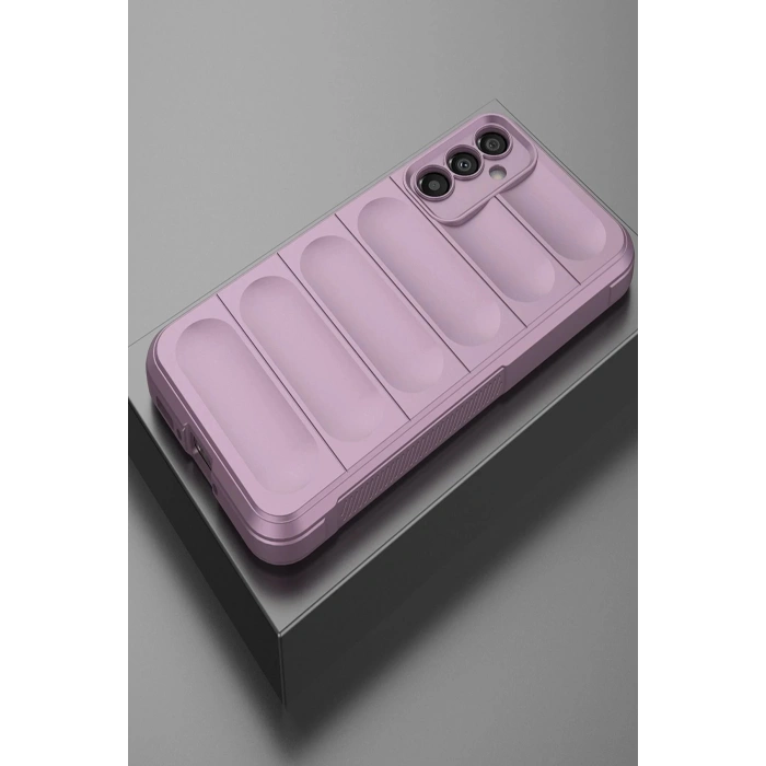 HarmonyAura  Samsung Galaxy A25 5g Kılıf Optimum Silikon - Mor