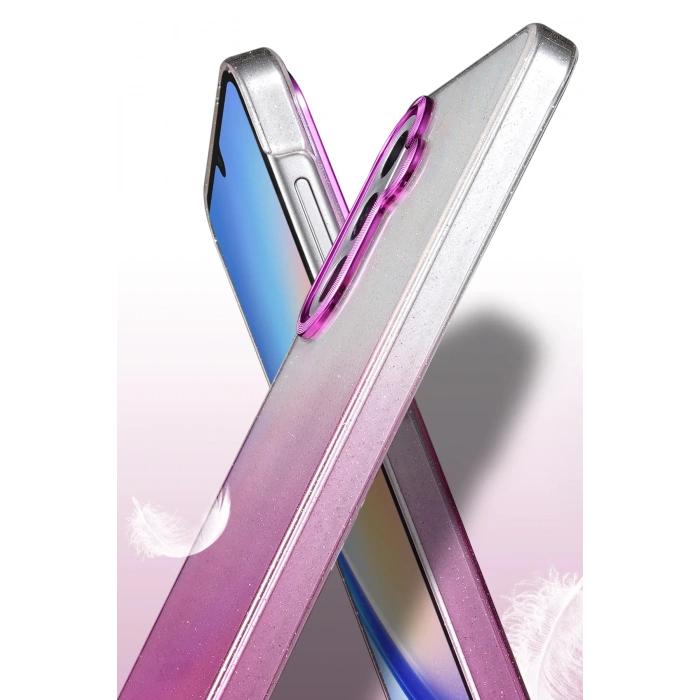 HarmonyAura Samsung Galaxy A26 Glossy Kapak - Mavi