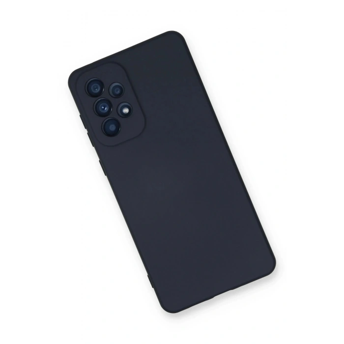 HarmonyAura  Samsung Galaxy A33 5g Kılıf Nano Içi Kadife Silikon - Lacivert