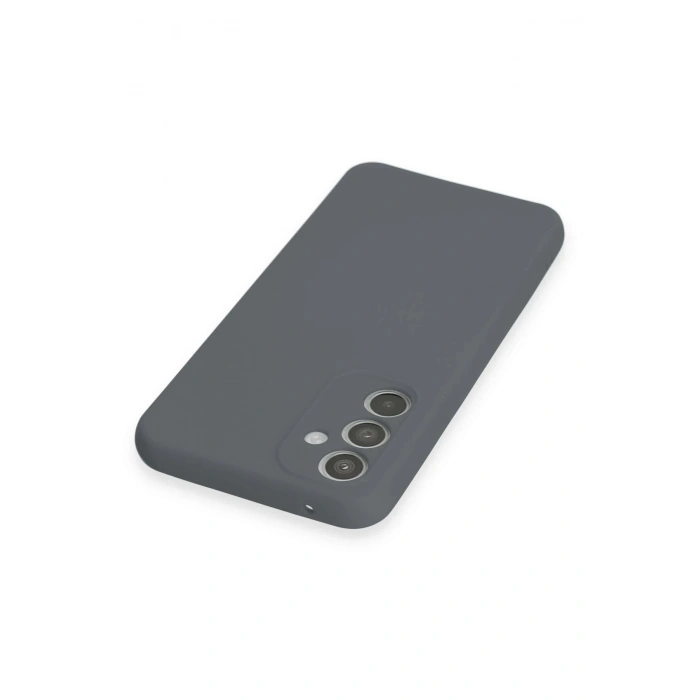 HarmonyAura  Samsung Galaxy A34 5g Kılıf Nano Içi Kadife Silikon - Gri