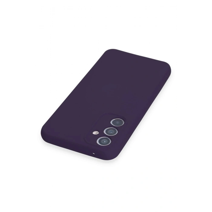 HarmonyAura  Samsung Galaxy A34 5g Kılıf Nano Içi Kadife Silikon - Mor