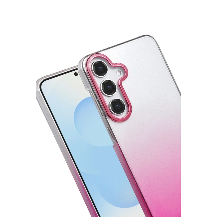 HarmonyAura Samsung Galaxy A35 5G Glossy Kapak - Siyah