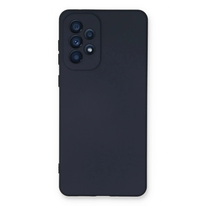 HarmonyAura  Samsung Galaxy A53 5g Kılıf Nano Içi Kadife Silikon - Lacivert