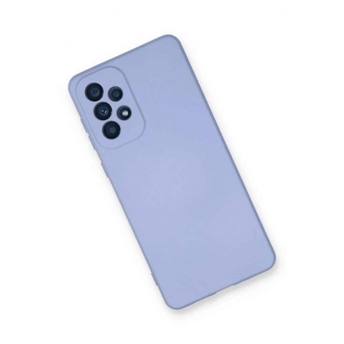 HarmonyAura  Samsung Galaxy A53 5g Kılıf Nano Içi Kadife Silikon - Lila