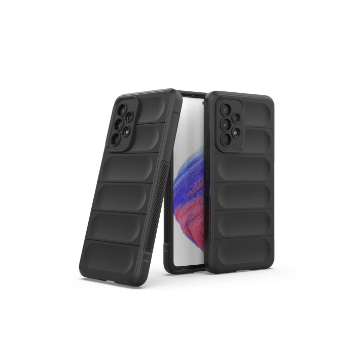 HarmonyAura  Samsung Galaxy A53 5g Kılıf Optimum Silikon - Siyah