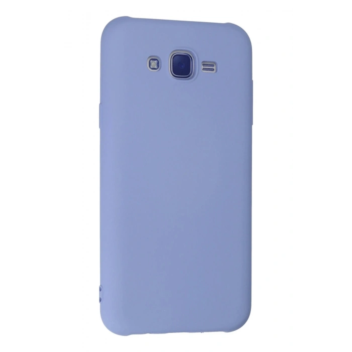 HarmonyAura  Samsung Galaxy J7 Kılıf Nano Içi Kadife Silikon - Lila
