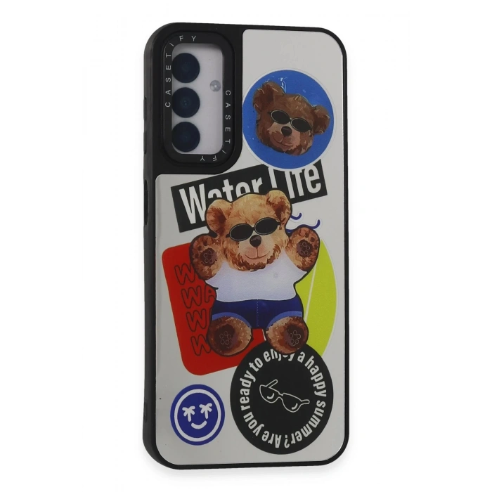 HarmonyAura  Samsung Galaxy M14 5g Kılıf Mirror Desenli Kapak - Mirror - 14