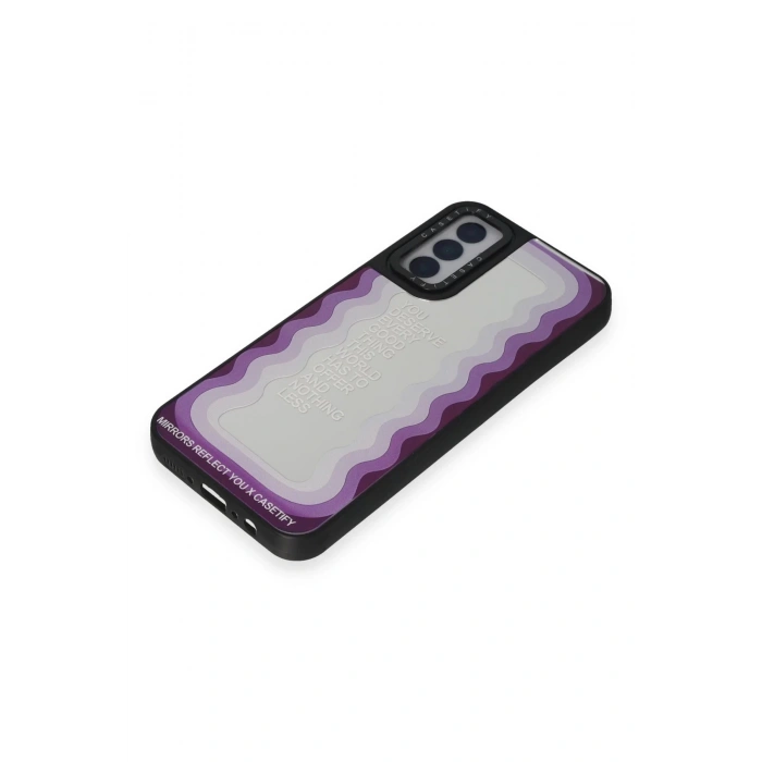 HarmonyAura  Samsung Galaxy M14 5g Kılıf Mirror Desenli Kapak - Mirror - 5