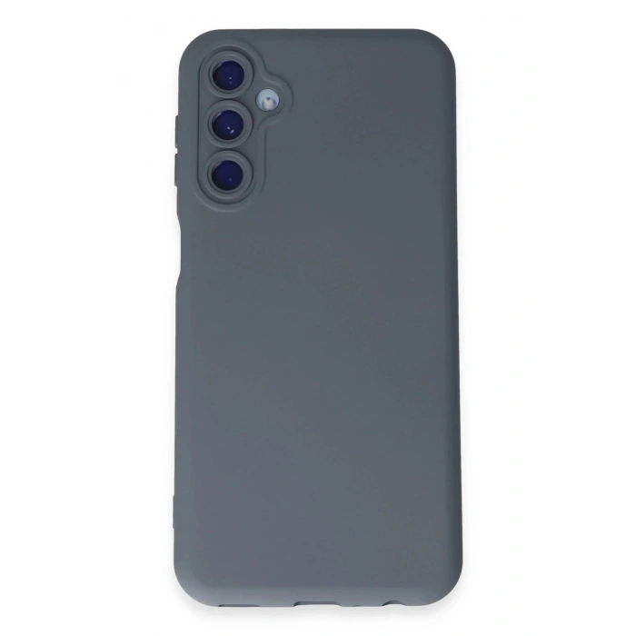 HarmonyAura  Samsung Galaxy M14 5g Kılıf Nano Içi Kadife Silikon - Gri