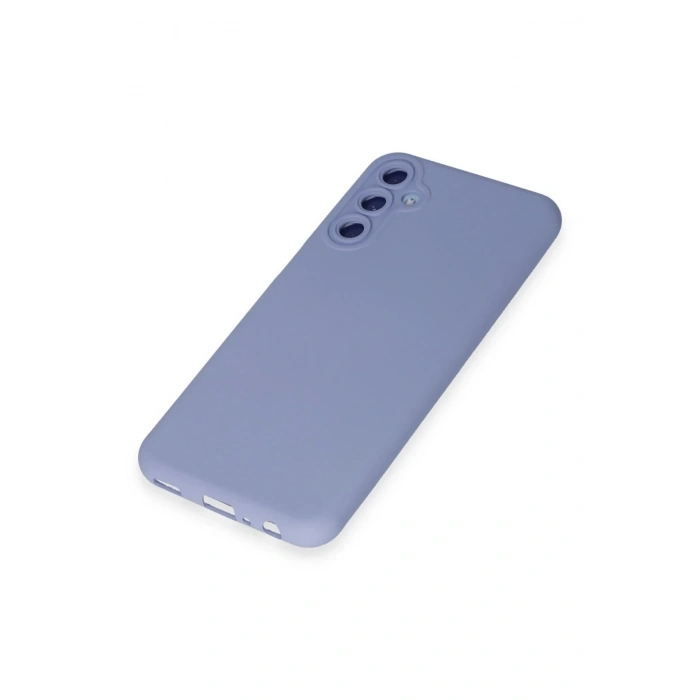 HarmonyAura  Samsung Galaxy M14 5g Kılıf Nano Içi Kadife Silikon - Lila