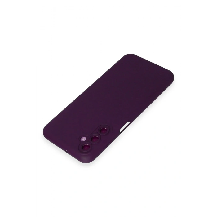 HarmonyAura  Samsung Galaxy M14 5g Kılıf Nano Içi Kadife Silikon - Mor