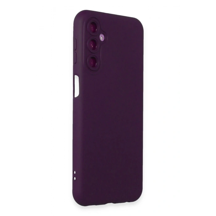 HarmonyAura  Samsung Galaxy M14 5g Kılıf Nano Içi Kadife Silikon - Mor