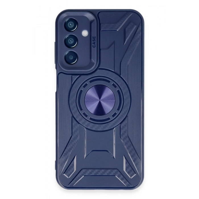 HarmonyAura  Samsung Galaxy M15 Kılıf Lincoln Silikon - Lacivert