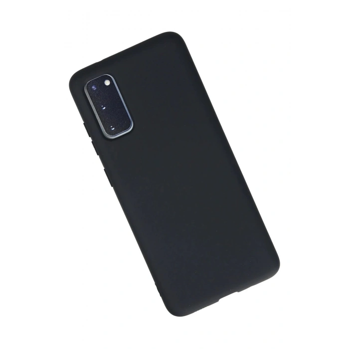 HarmonyAura  Samsung Galaxy S20 Kılıf Nano Içi Kadife Silikon - Lacivert