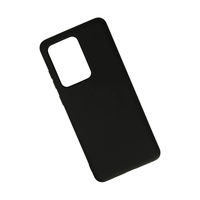 HarmonyAura  Samsung Galaxy S20 Ultra Kılıf Nano Içi Kadife Silikon - Siyah