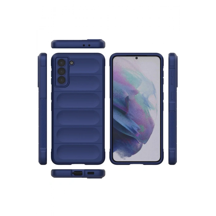 HarmonyAura  Samsung Galaxy S22 Plus Kılıf Optimum Silikon - Lacivert