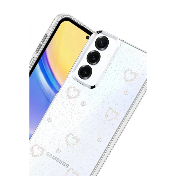 HarmonyAura Samsung Galaxy S23 FE Fiyonk Desenli Kapak - Desen 10