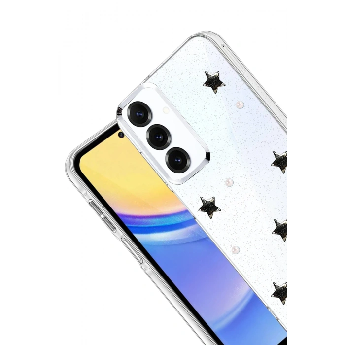 HarmonyAura Samsung Galaxy S23 FE Fiyonk Desenli Kapak - Desen 7