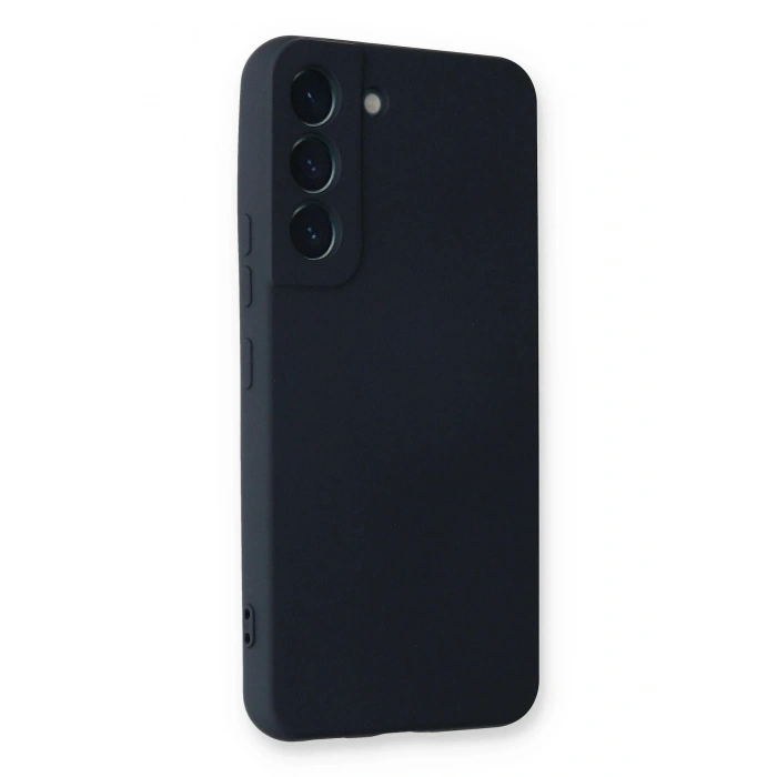 HarmonyAura  Samsung Galaxy S23 Kılıf Nano Içi Kadife Silikon - Lacivert