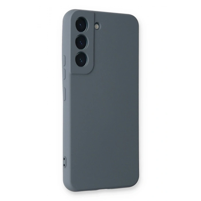 HarmonyAura  Samsung Galaxy S23 Plus Kılıf Nano Içi Kadife Silikon - Gri