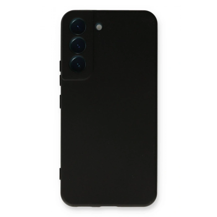 HarmonyAura  Samsung Galaxy S23 Plus Kılıf Nano Içi Kadife Silikon - Siyah