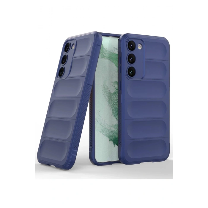 HarmonyAura  Samsung Galaxy S23 Plus Kılıf Optimum Silikon - Lacivert