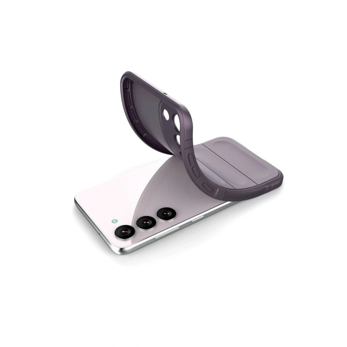 HarmonyAura  Samsung Galaxy S23 Plus Kılıf Optimum Silikon - Mor