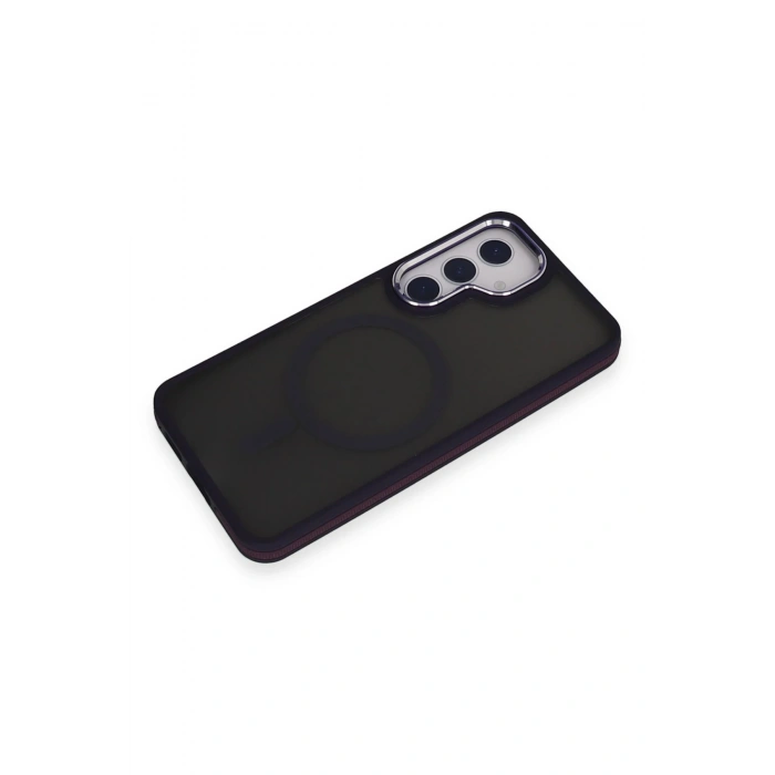 HarmonyAura Samsung Galaxy S24 Winner Magsafe Kapak - Siyah